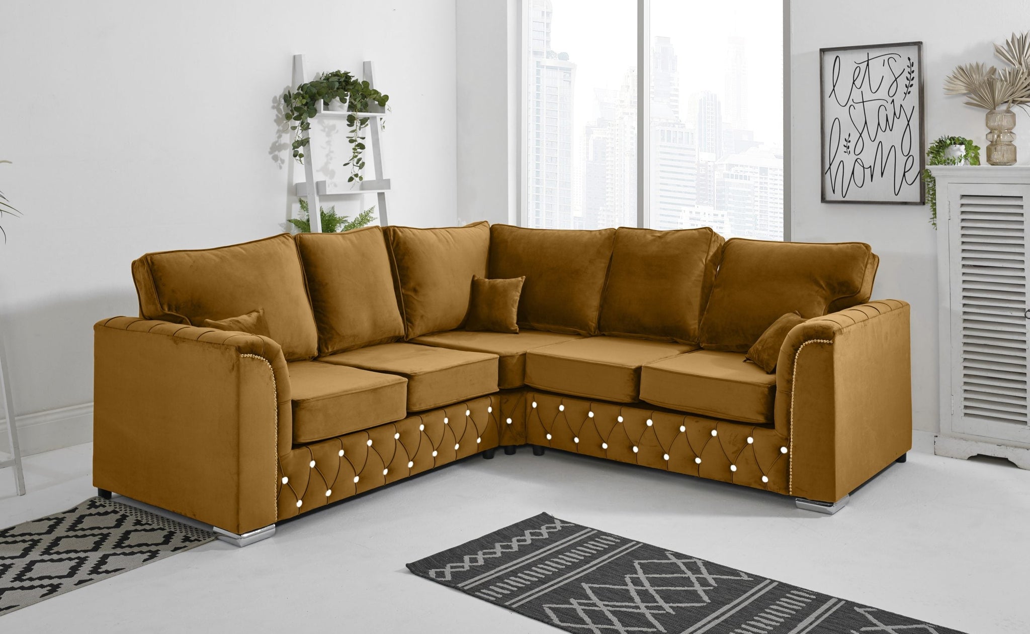 SOFA WORLD 2956311452-BURNT ORANGE