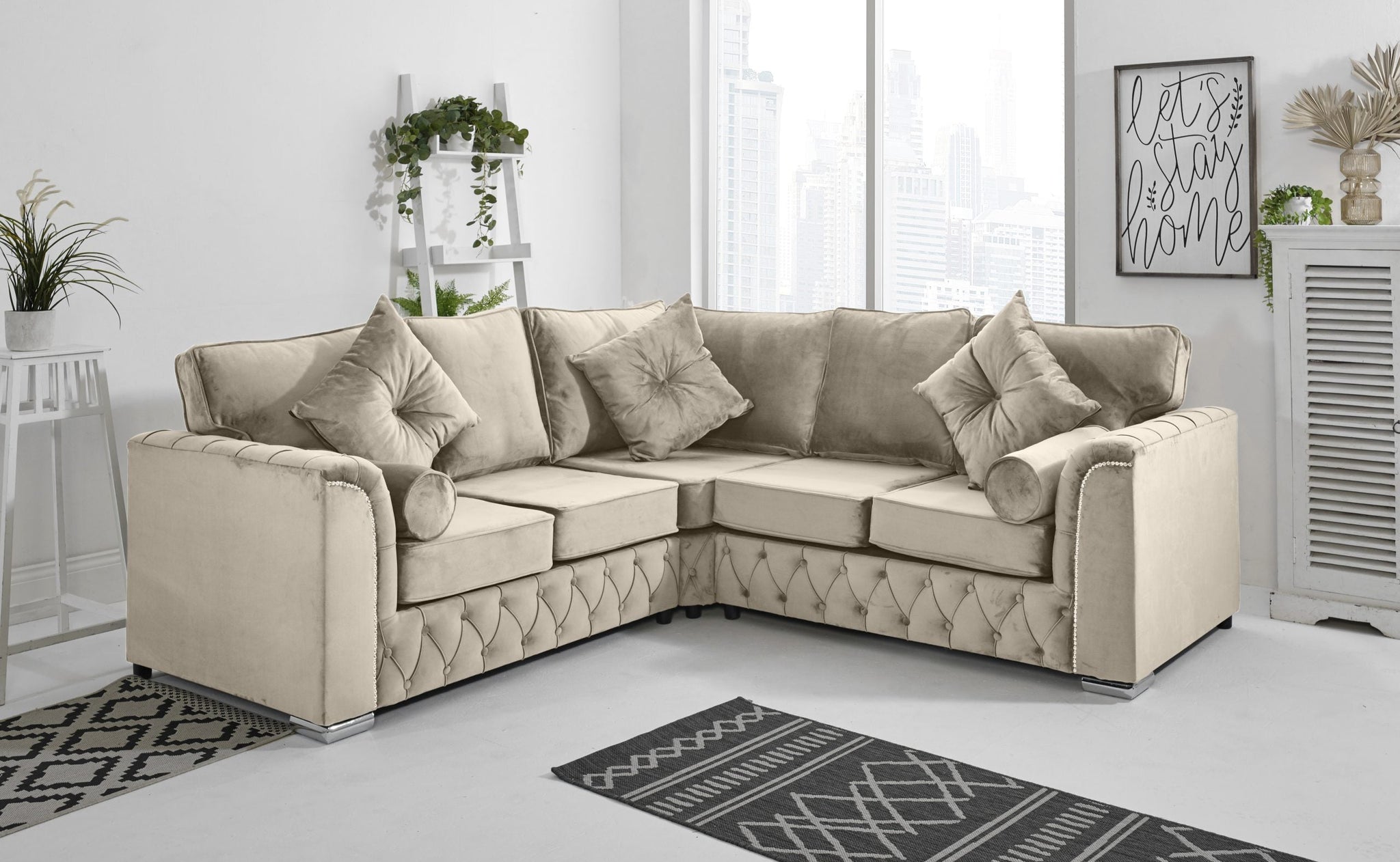 SOFA WORLD 2956311454-CREAM