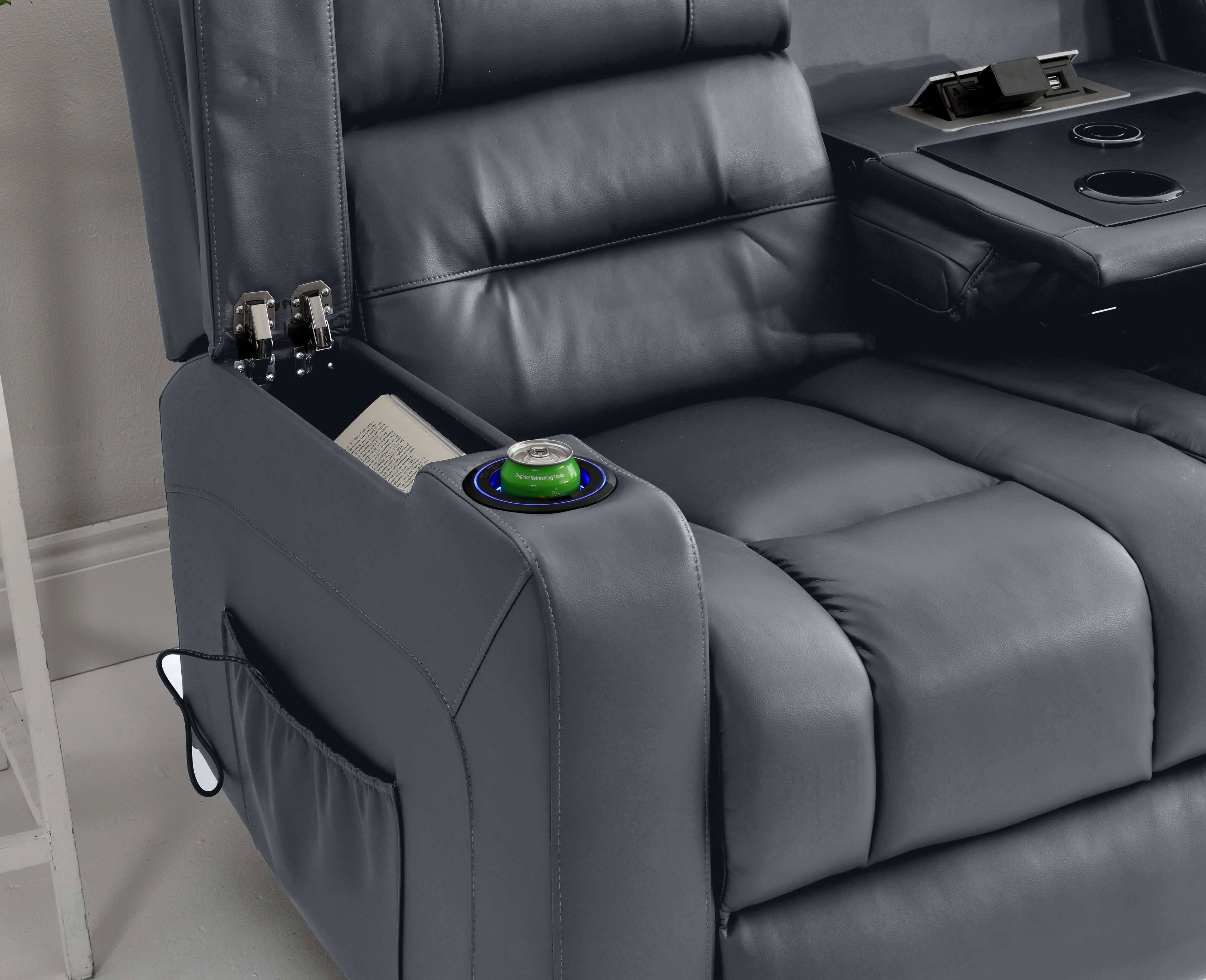 Tavira - 3 Seater - Leather Recliner
