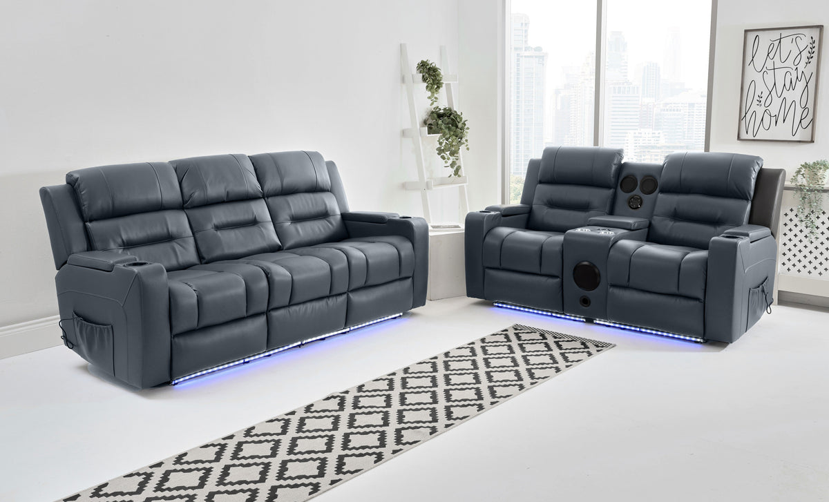 Tavira - 3+2 - Leather Recliners