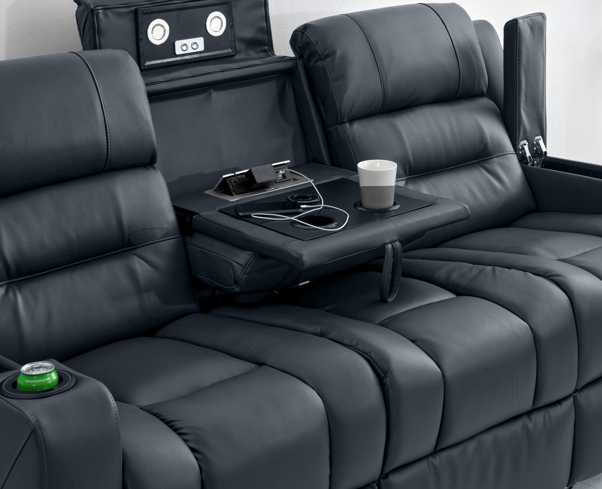 Tavira - 3 Seater - Leather Recliner