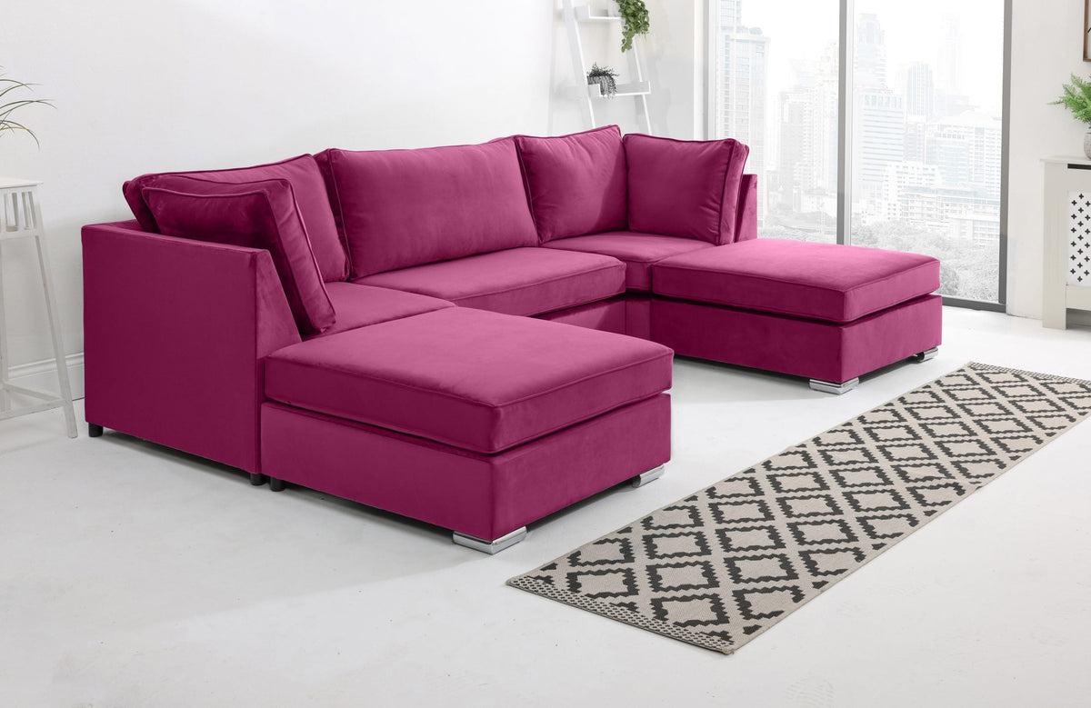 SOFA WORLD. 29780462-CERISE