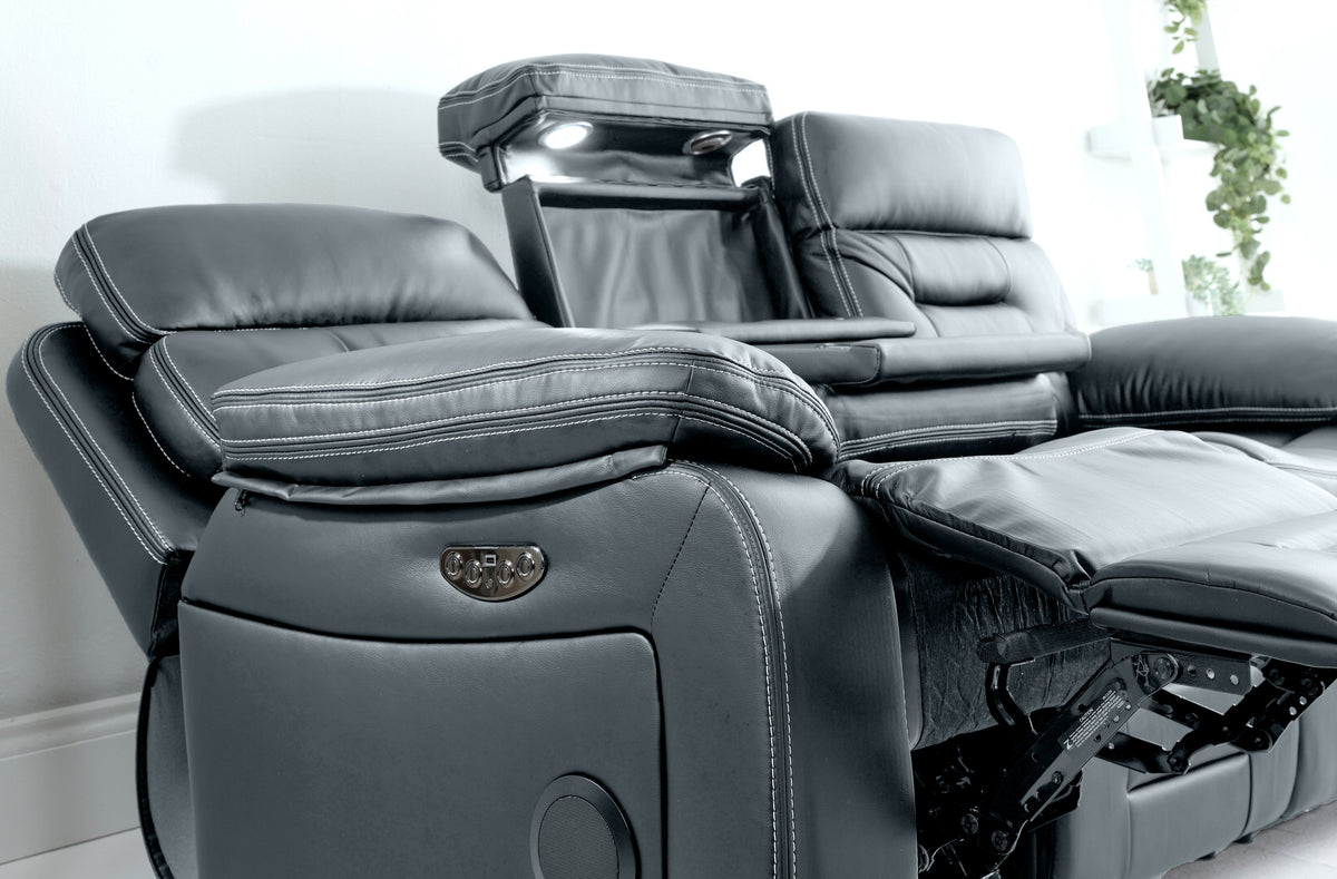 Lumi - 3+2 - Leather Recliners