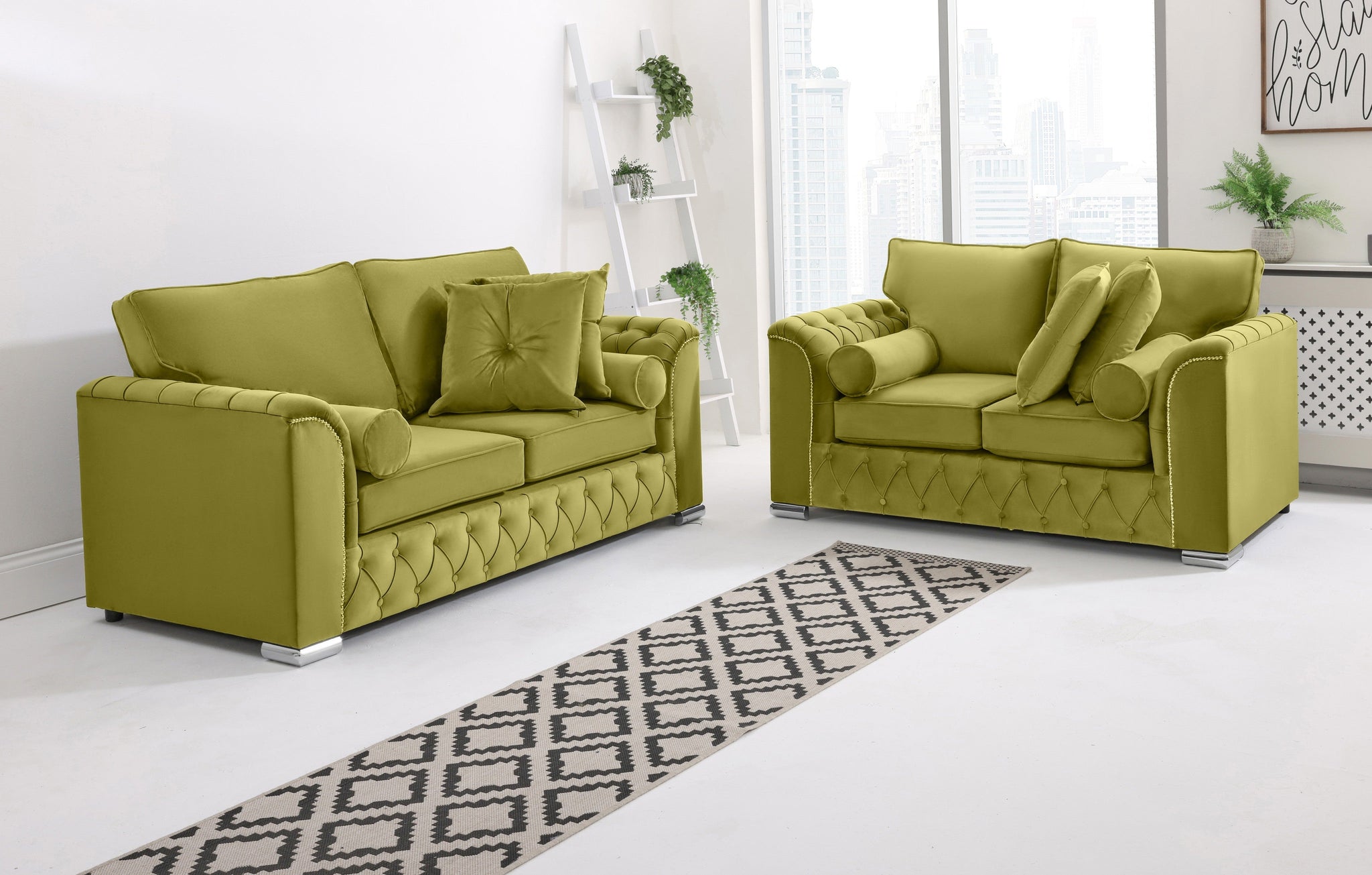 Serene 3+2 Fullback + Extra Cushions