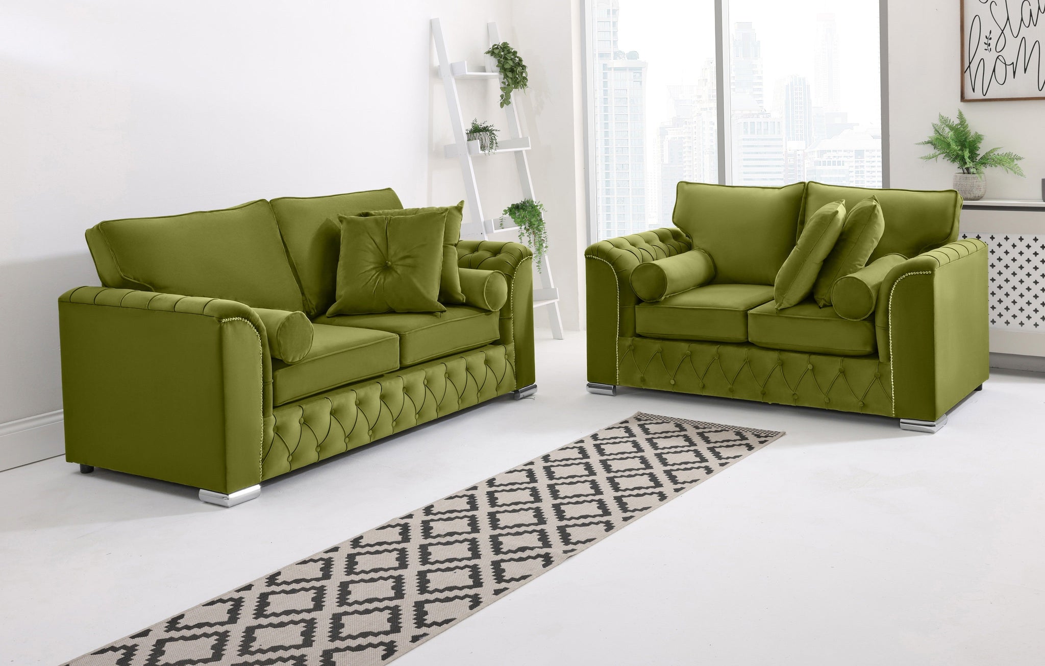 Serene 3+2 Fullback + Extra Cushions
