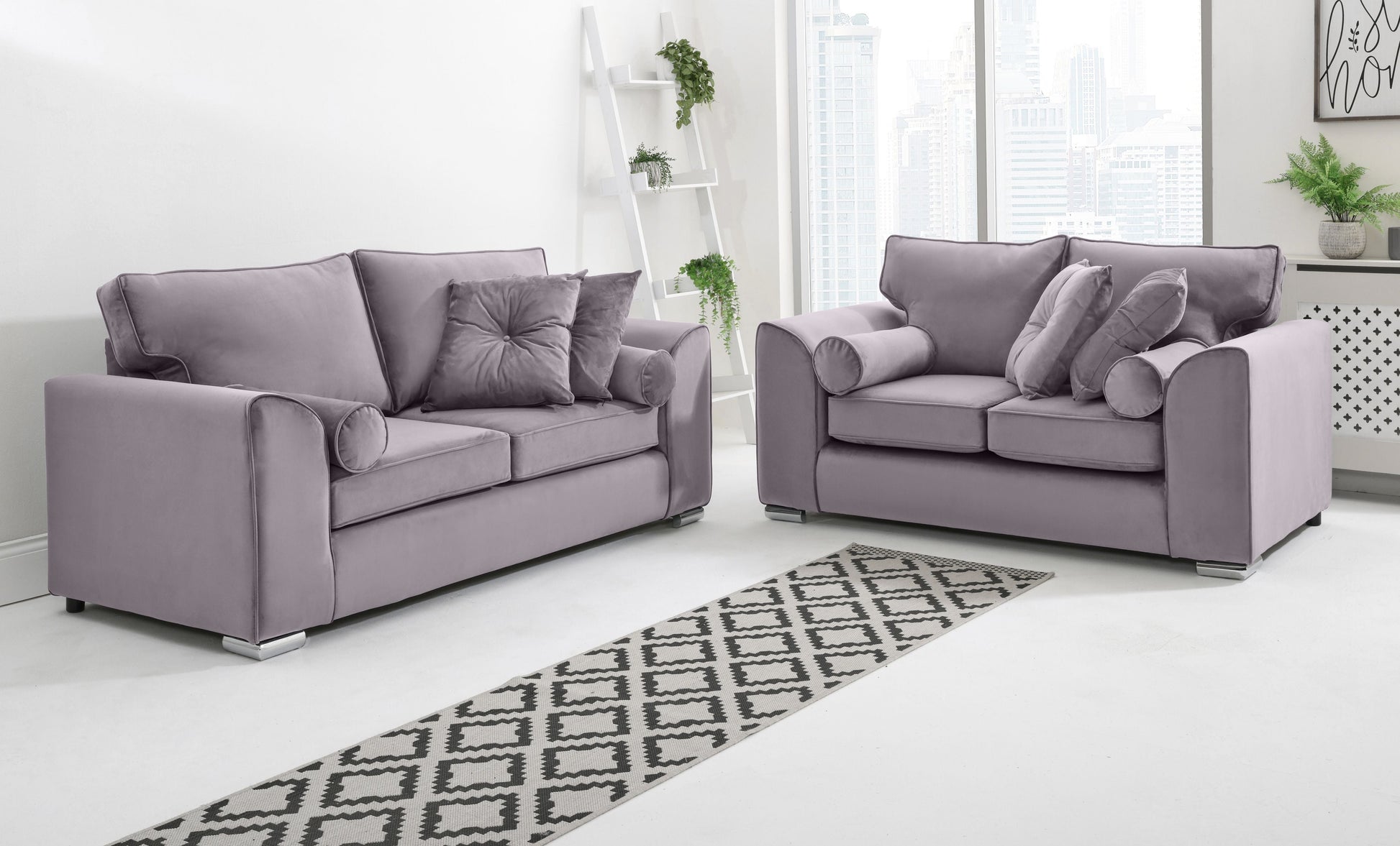 Dylan 3+2 Fullback + Extra Cushions - Sofa Empire UK