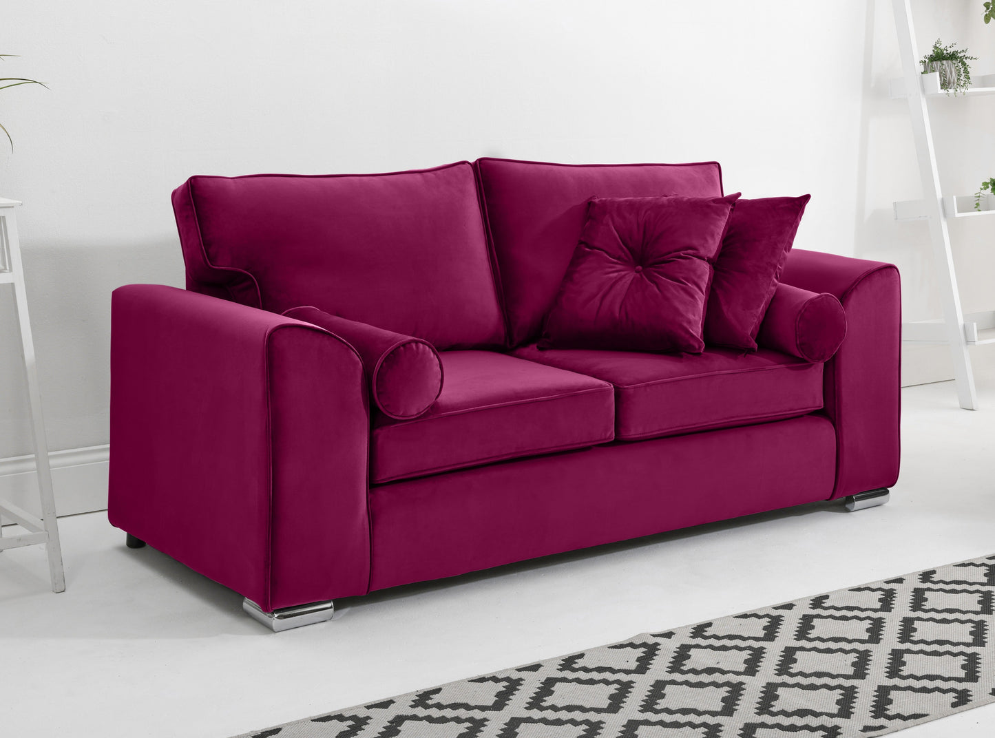 Dylan 3+2 Fullback + Extra Cushions - Sofa Empire UK