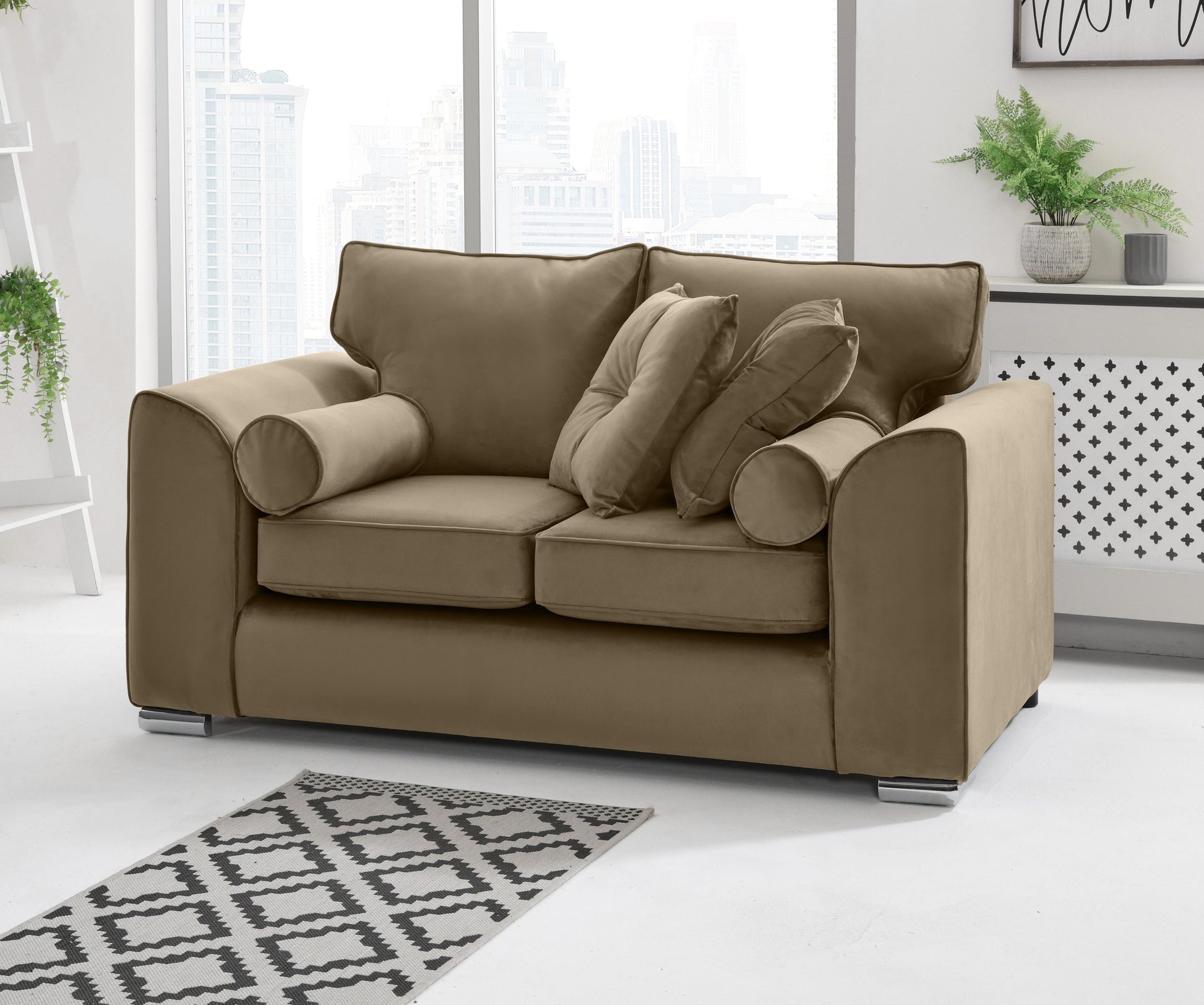 Dylan 3+2 Fullback + Extra Cushions - Sofa Empire UK