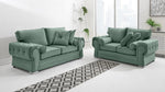 Victoria Plush 3+2 Fullback + Extra Cushions