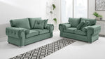 Victoria Plush 3+2 Fullback + Extra Cushions