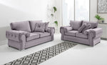 Victoria Plush 3+2 Fullback + Extra Cushions