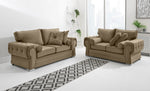 Victoria Plush 3+2 Fullback + Extra Cushions