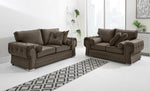Victoria Plush 3+2 Fullback + Extra Cushions
