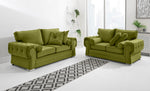 Victoria Plush 3+2 Fullback + Extra Cushions