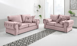 Victoria Plush 3+2 Fullback + Extra Cushions