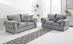 Victoria Plush 3+2 Fullback + Extra Cushions