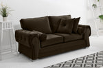 Victoria Plush 3+2 Fullback + Extra Cushions