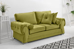 Victoria Plush 3+2 Fullback + Extra Cushions