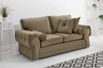 Victoria Plush 3+2 Fullback + Extra Cushions