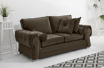 Victoria Plush 3+2 Fullback + Extra Cushions
