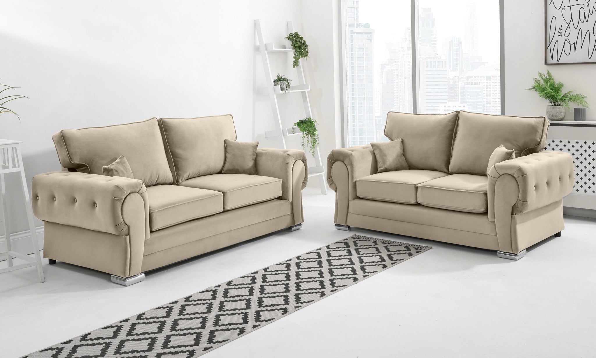 Victoria Plush  3+2 Fullback
