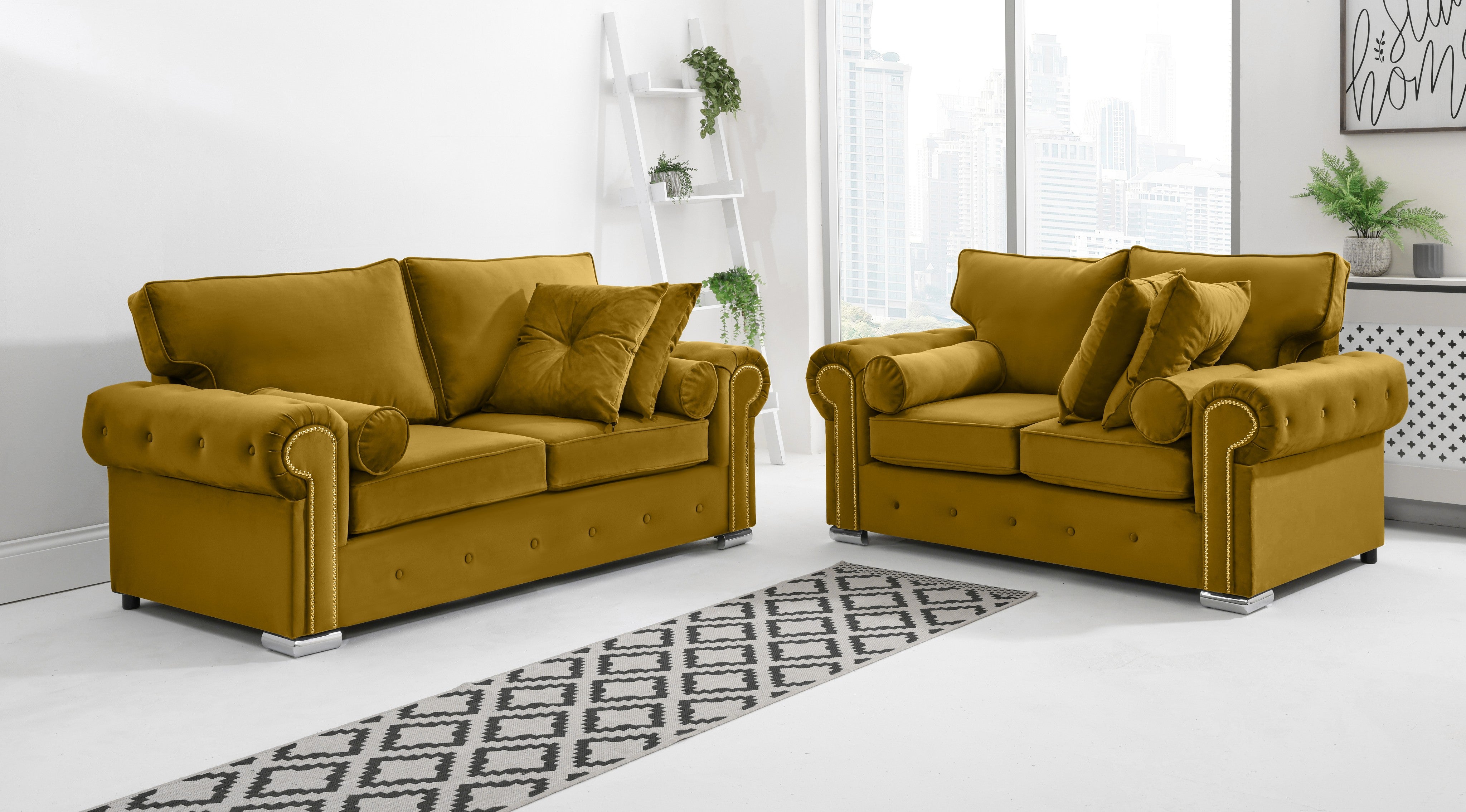 Vienna 3+2 Fullback + Extra Cushions