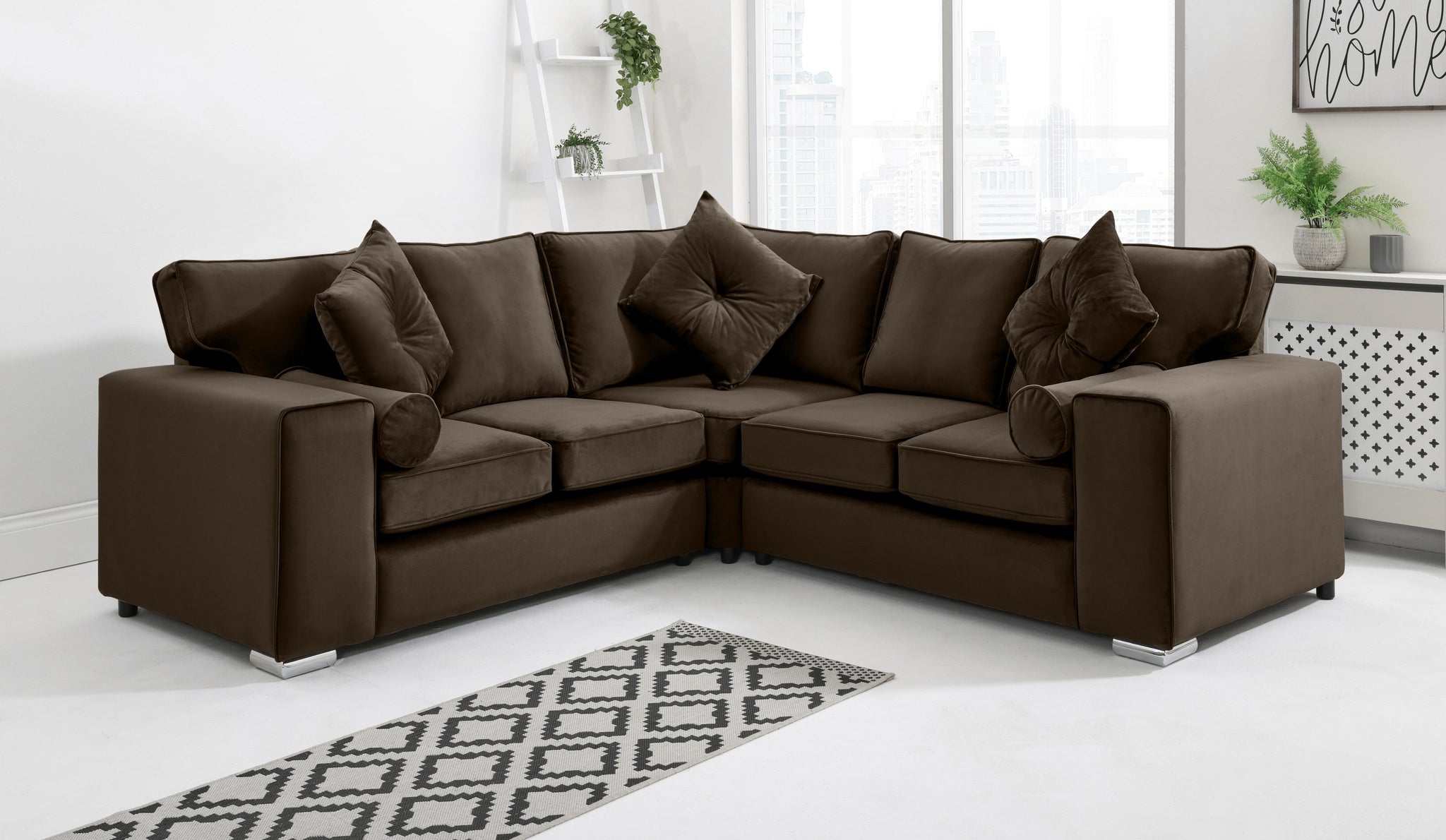 Elara Corner Fullback + Extra Cushions
