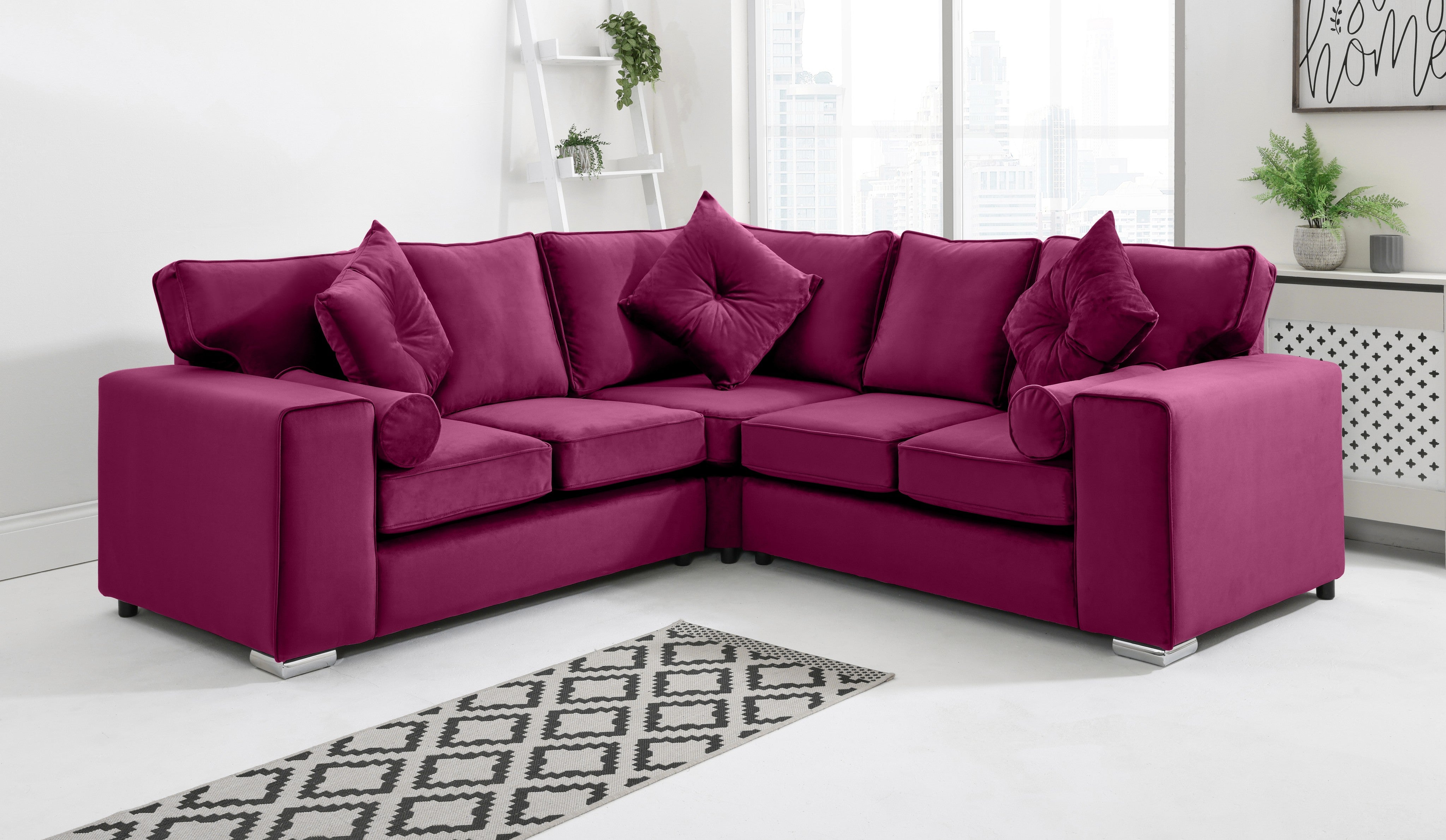 Elara Corner Fullback + Extra Cushions