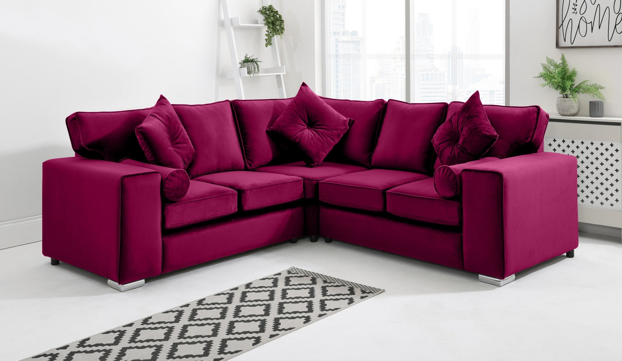 Elara Corner Fullback + Extra Cushions