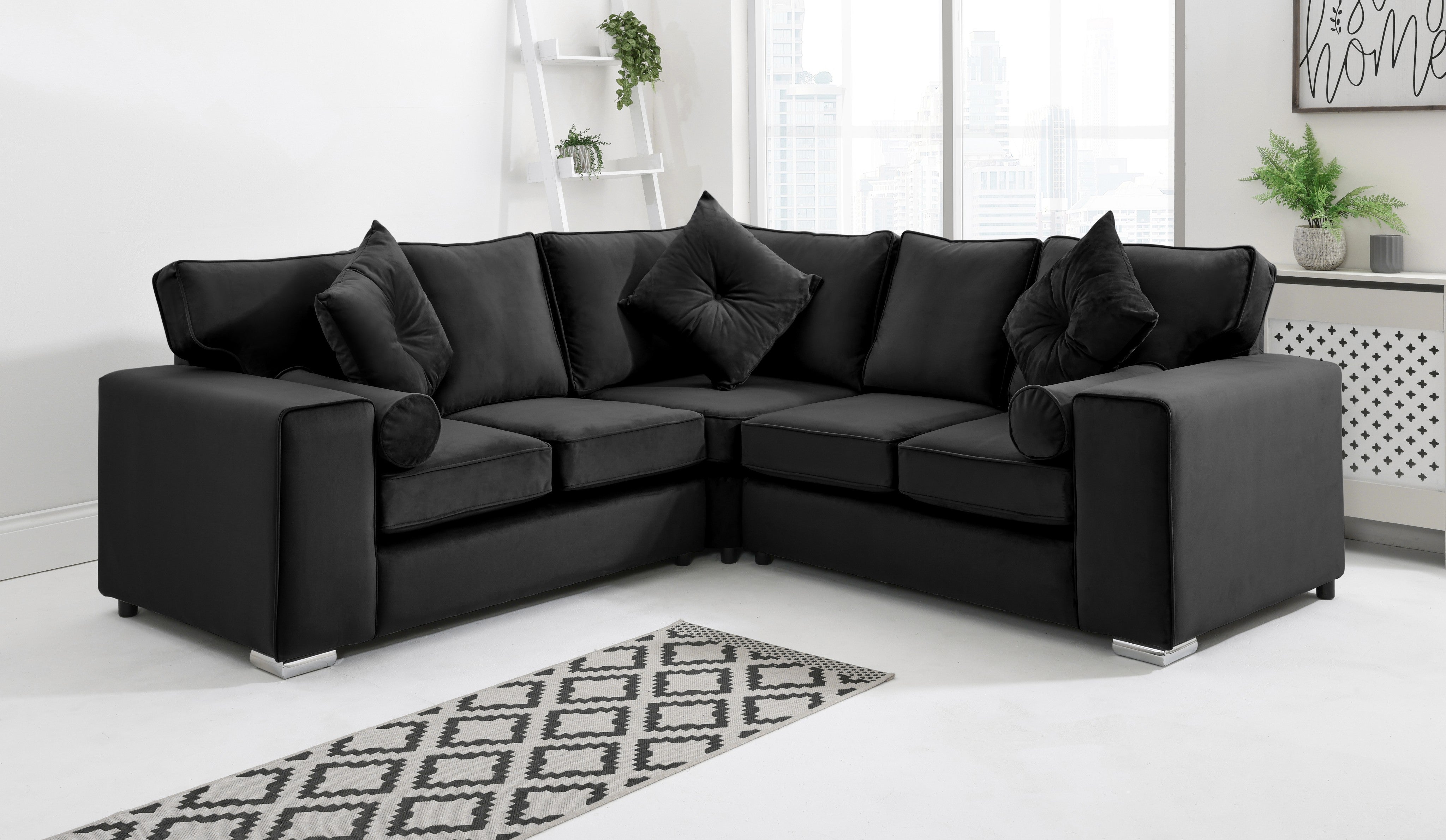 Elara Corner Fullback + Extra Cushions