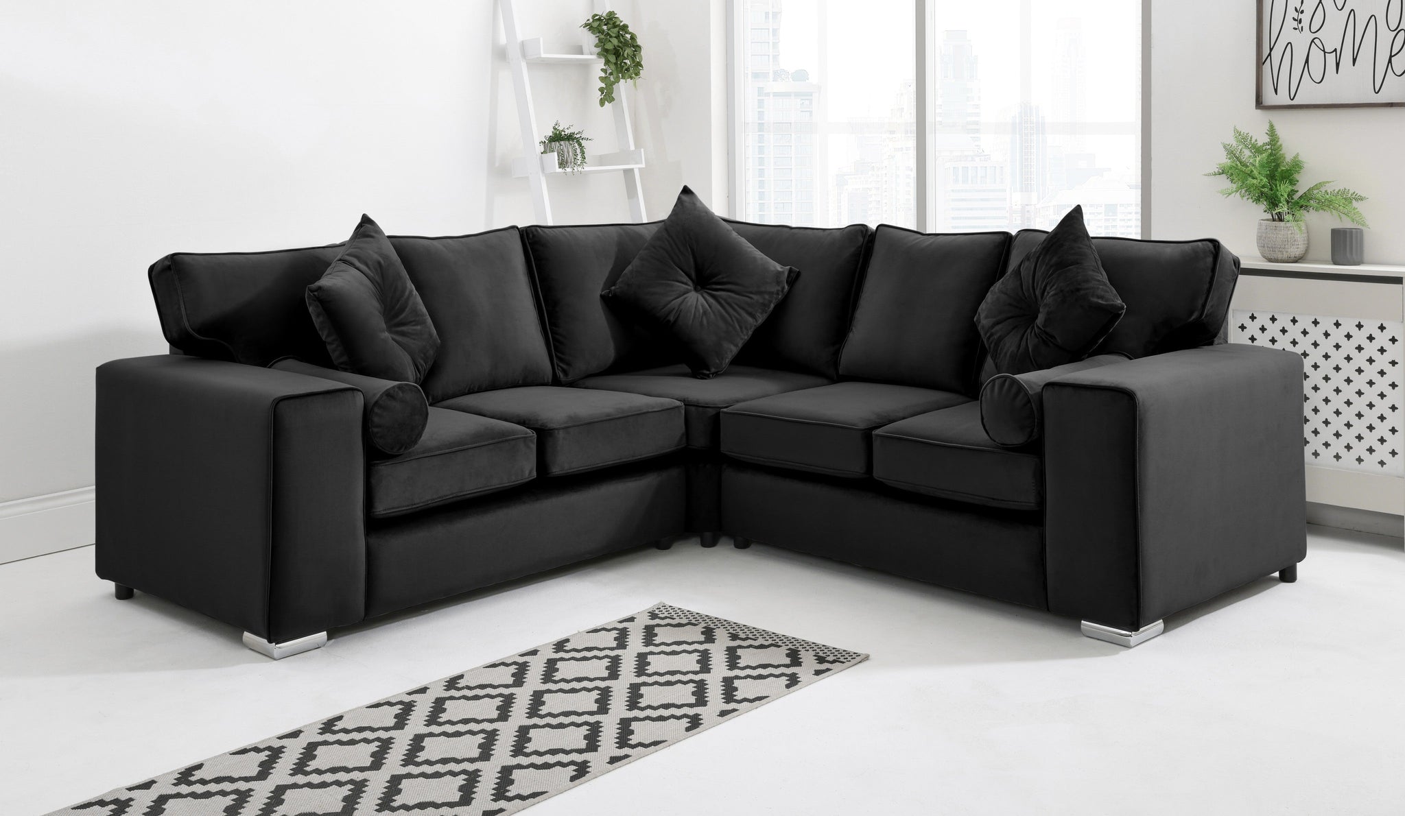 Elara Corner Fullback + Extra Cushions