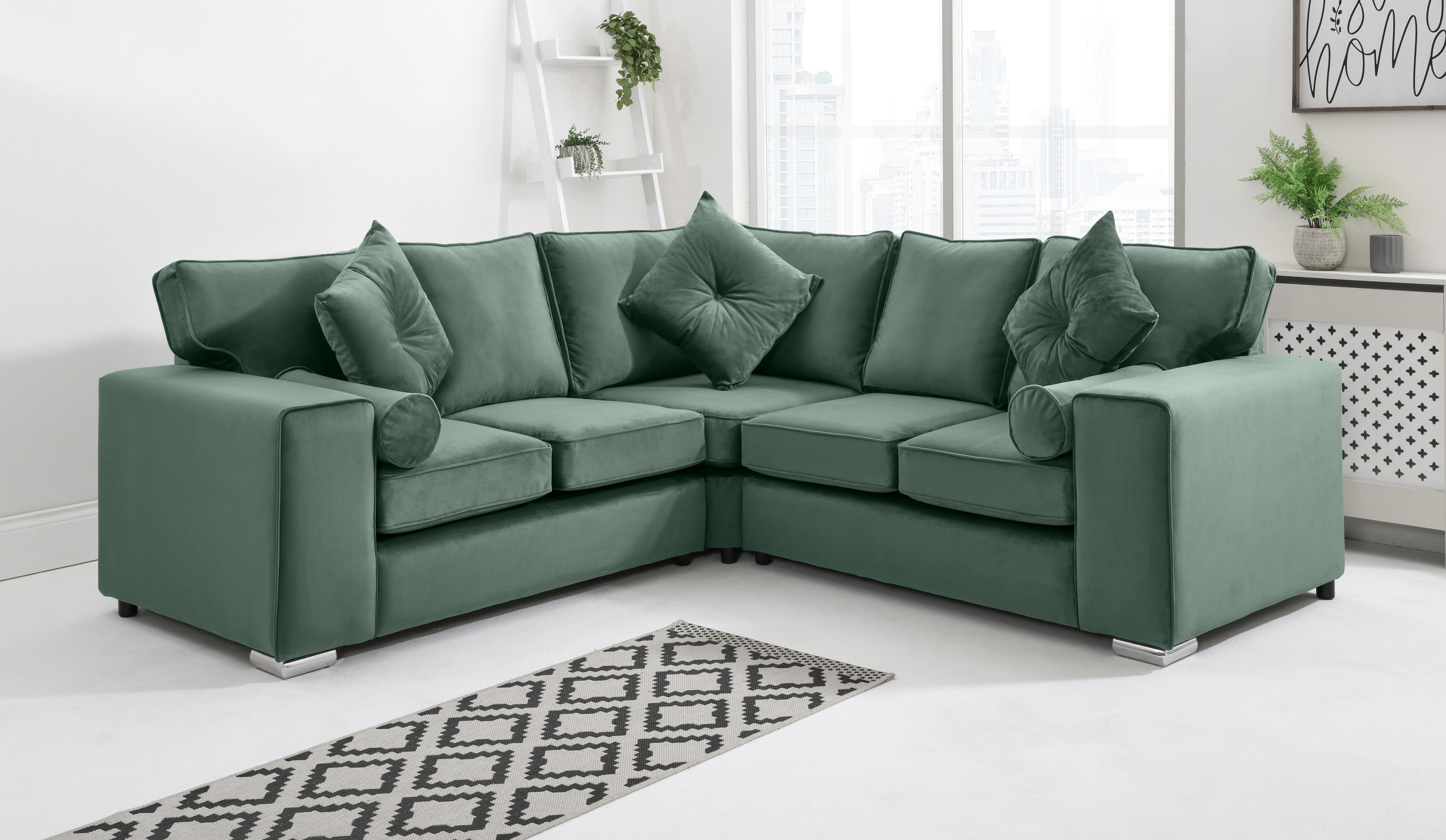 Elara Corner Fullback + Extra Cushions