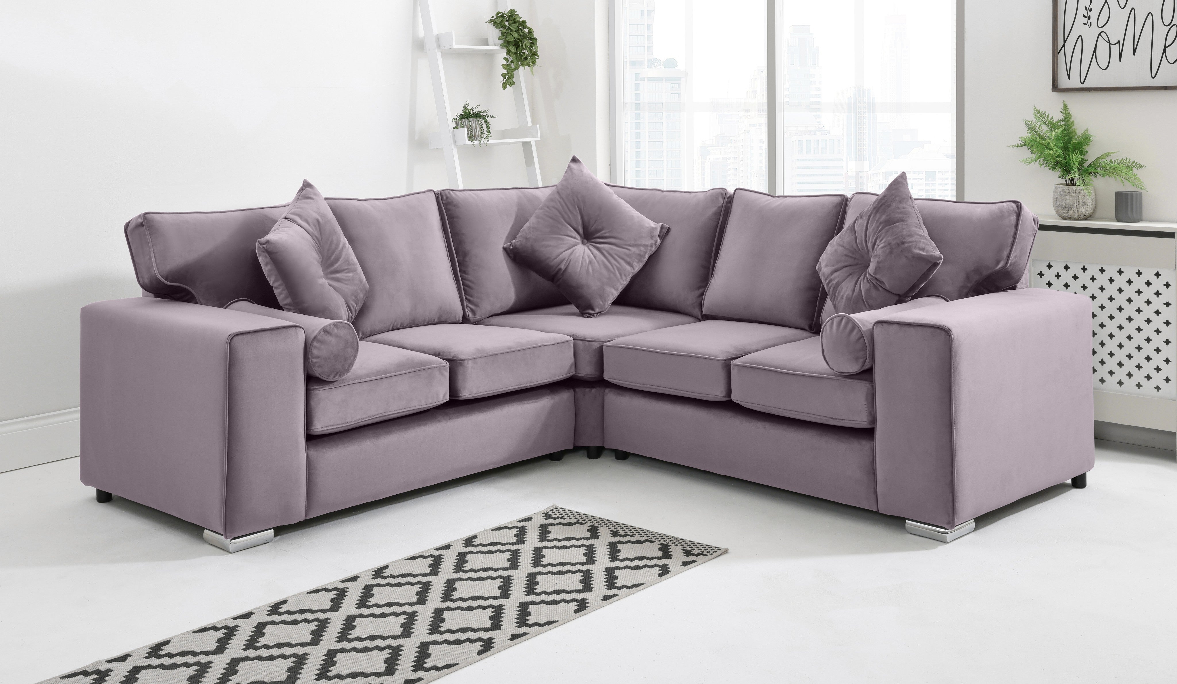 Elara Corner Fullback + Extra Cushions