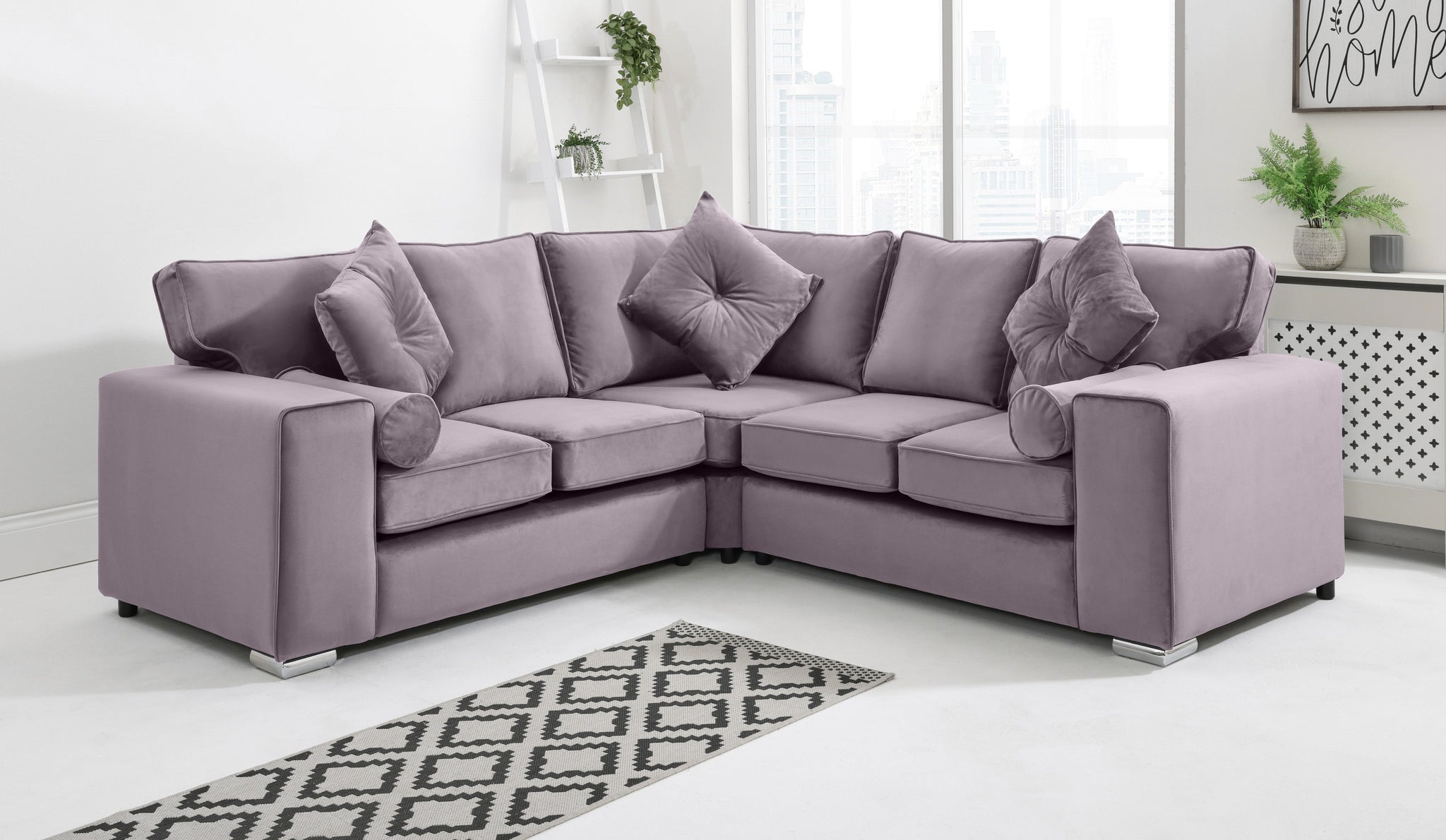 Elara Corner Fullback + Extra Cushions