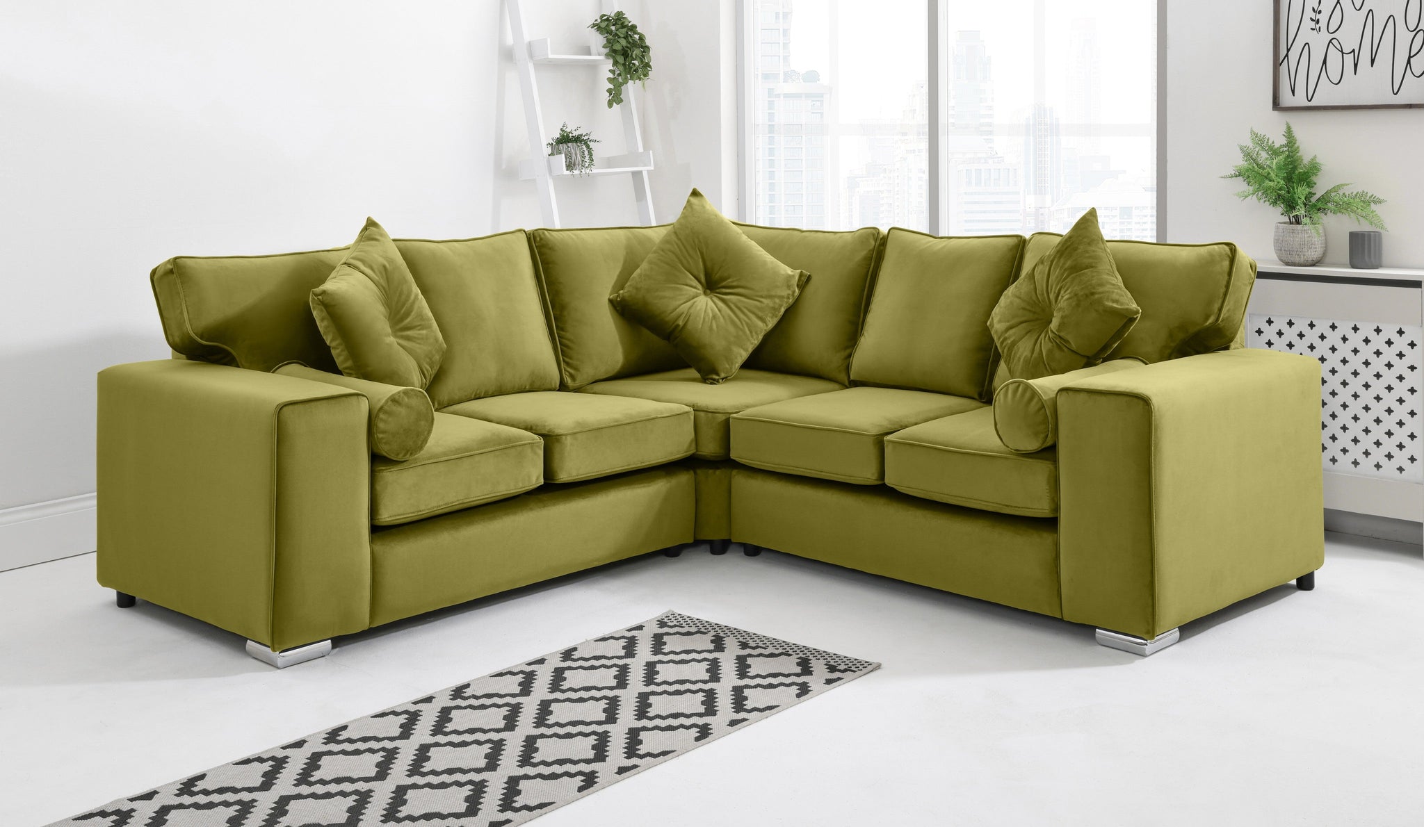 Elara Corner Fullback + Extra Cushions