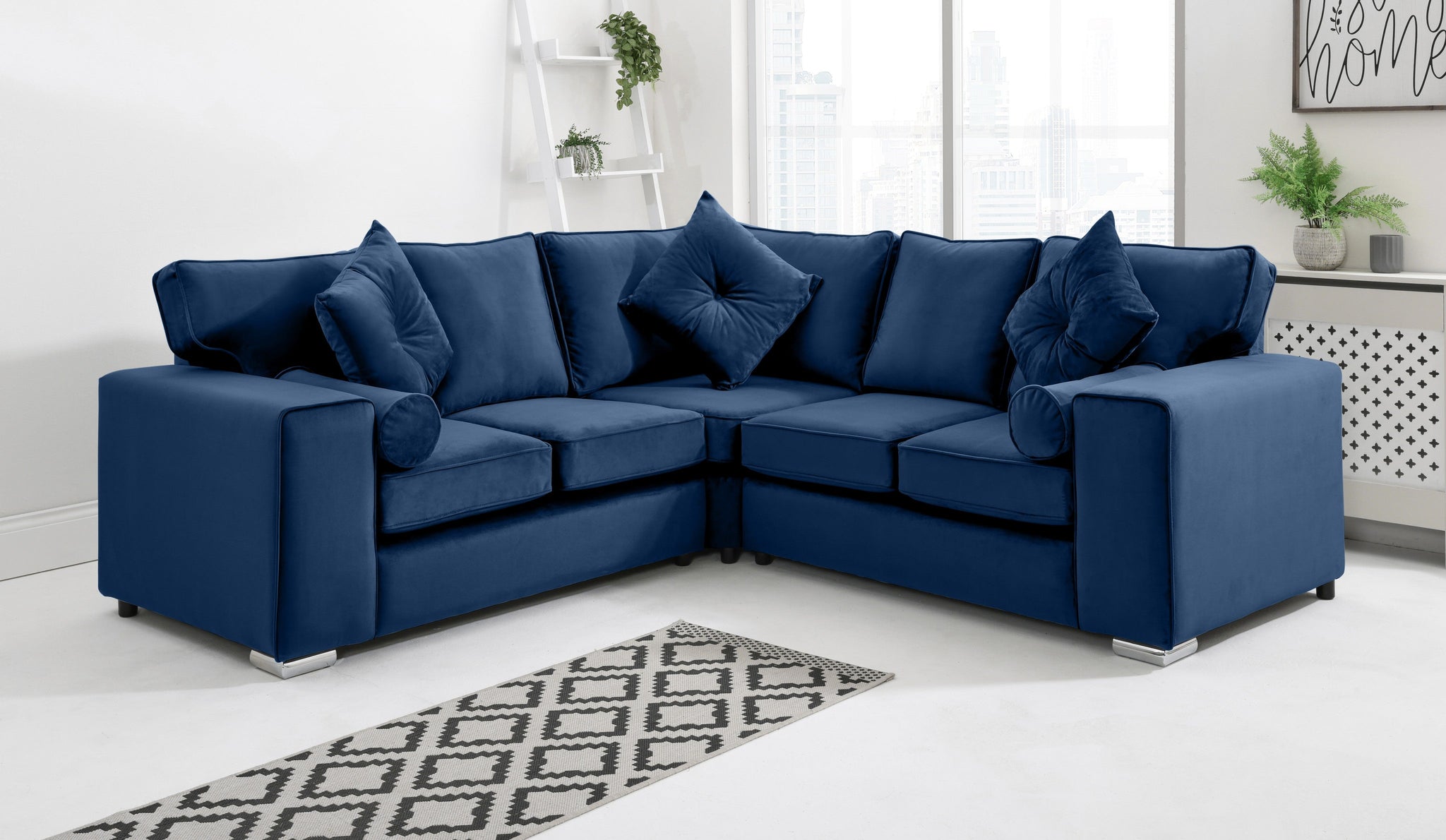 Elara Corner Fullback + Extra Cushions