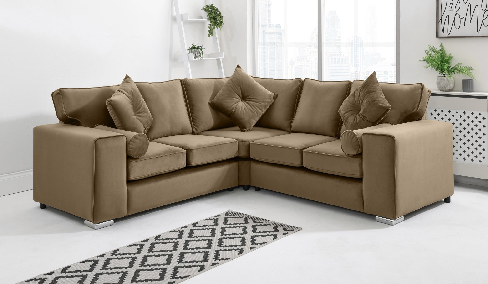 Elara Corner Fullback + Extra Cushions