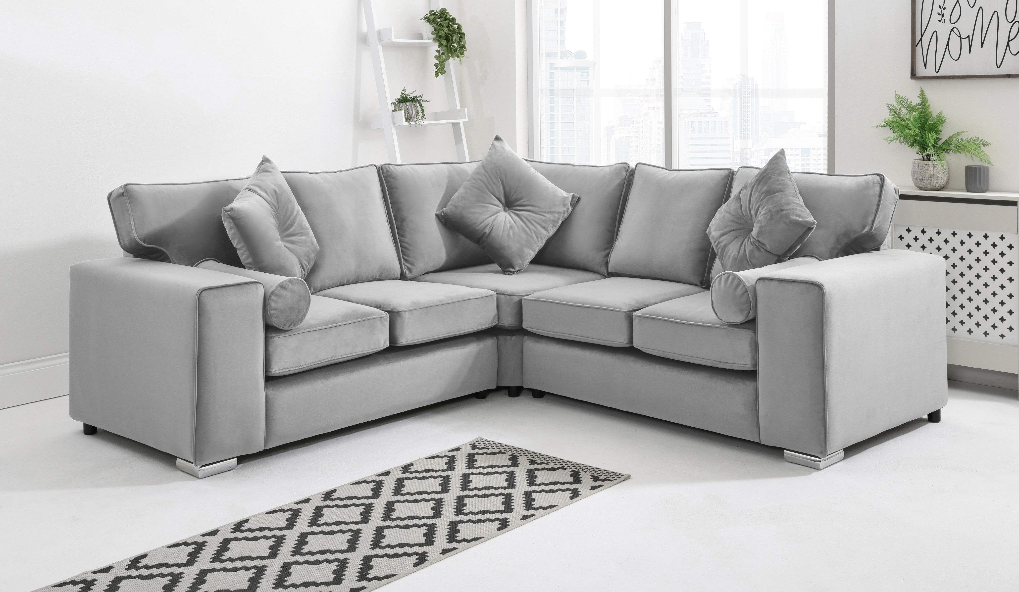Elara Corner Fullback + Extra Cushions