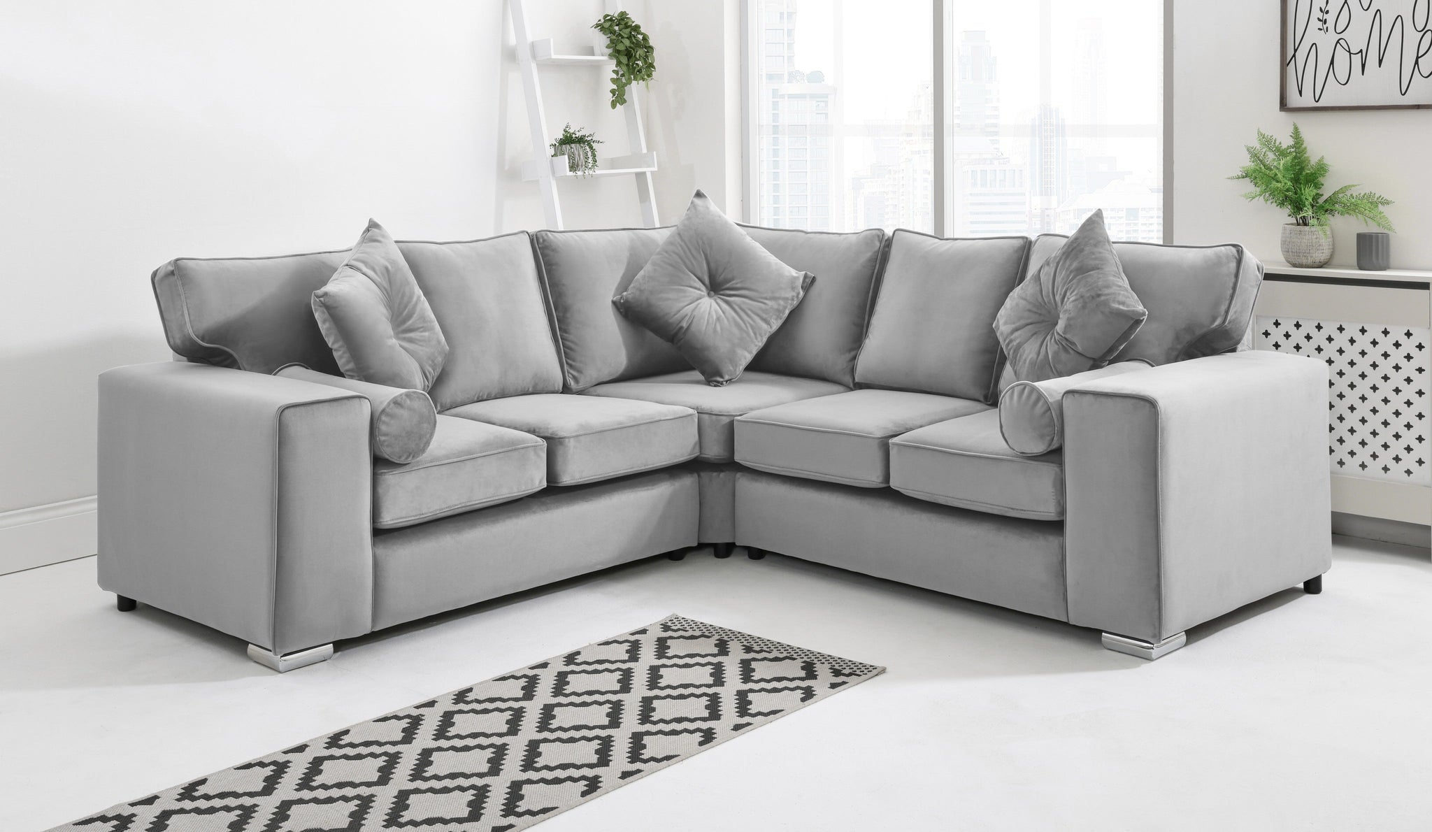 Elara Corner Fullback + Extra Cushions