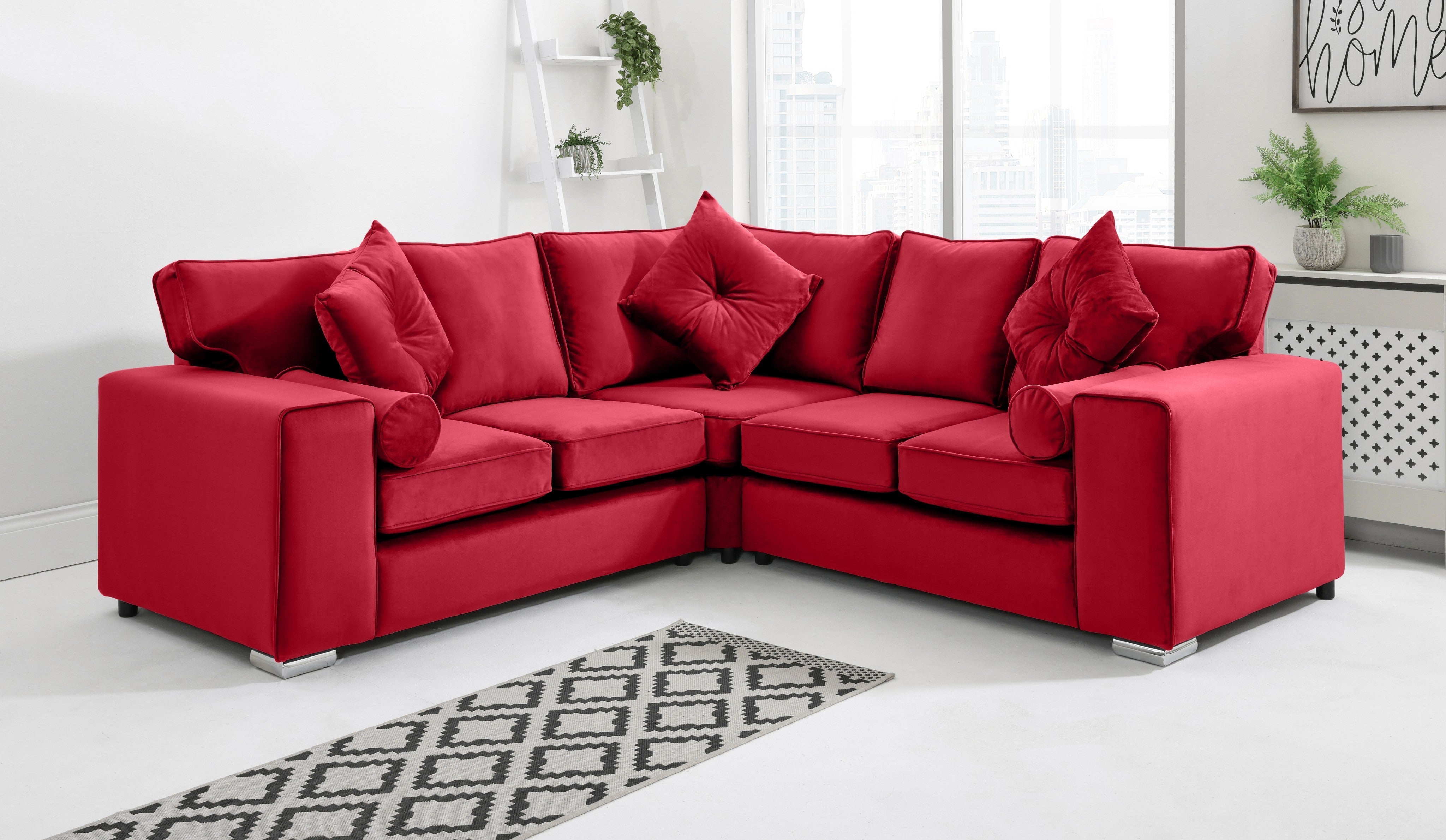 Elara Corner Fullback + Extra Cushions
