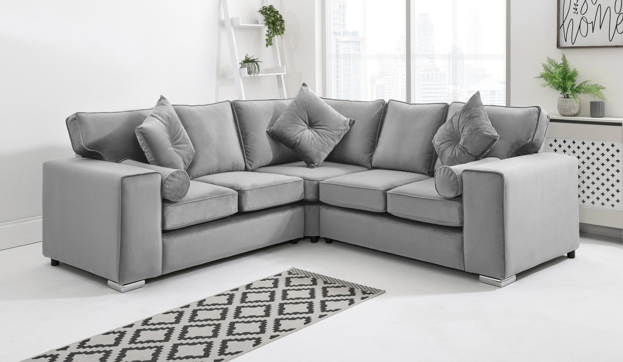 Elara Corner Fullback + Extra Cushions