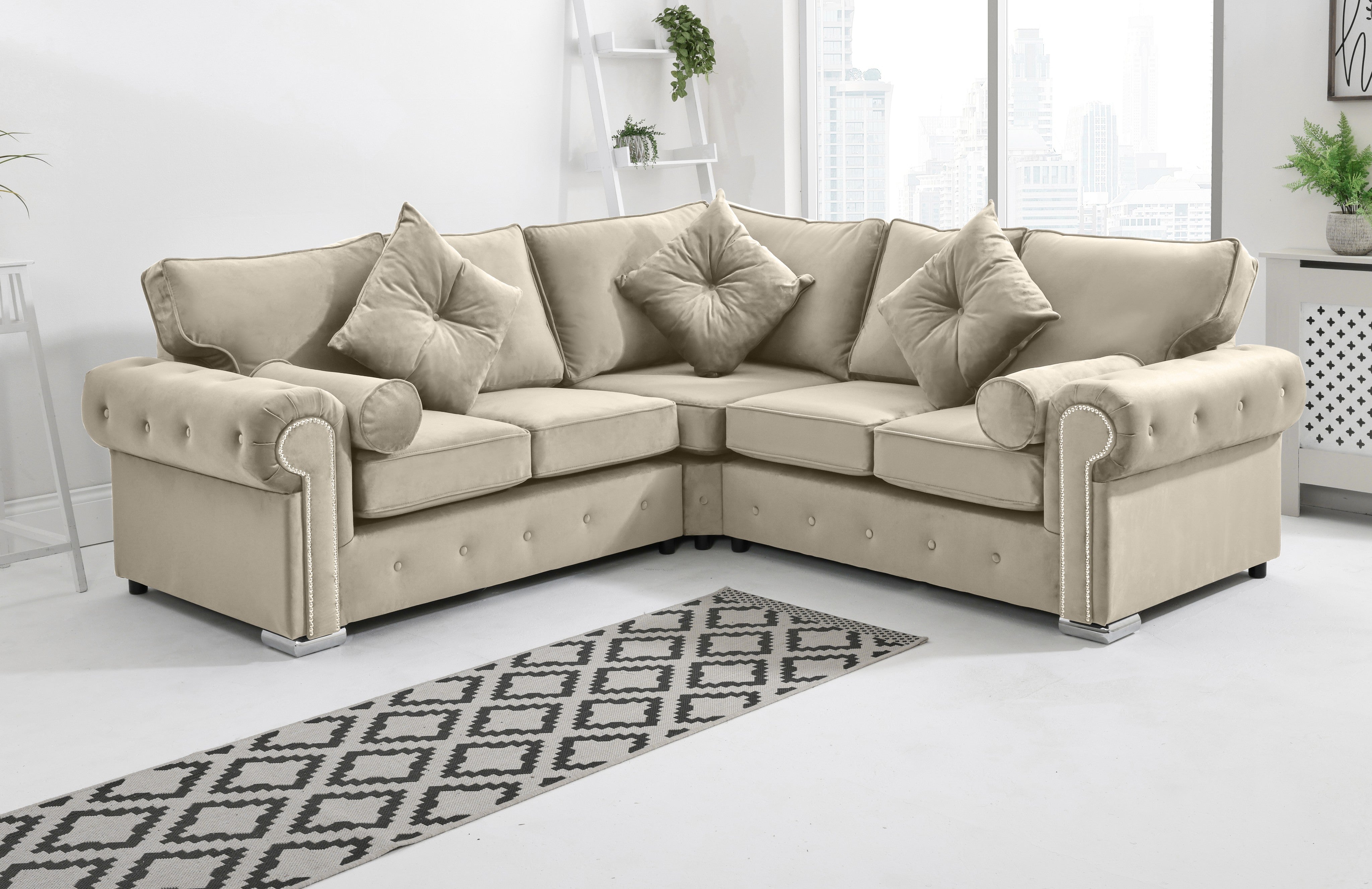 Vienna Corner Fullback + Extra Cushions