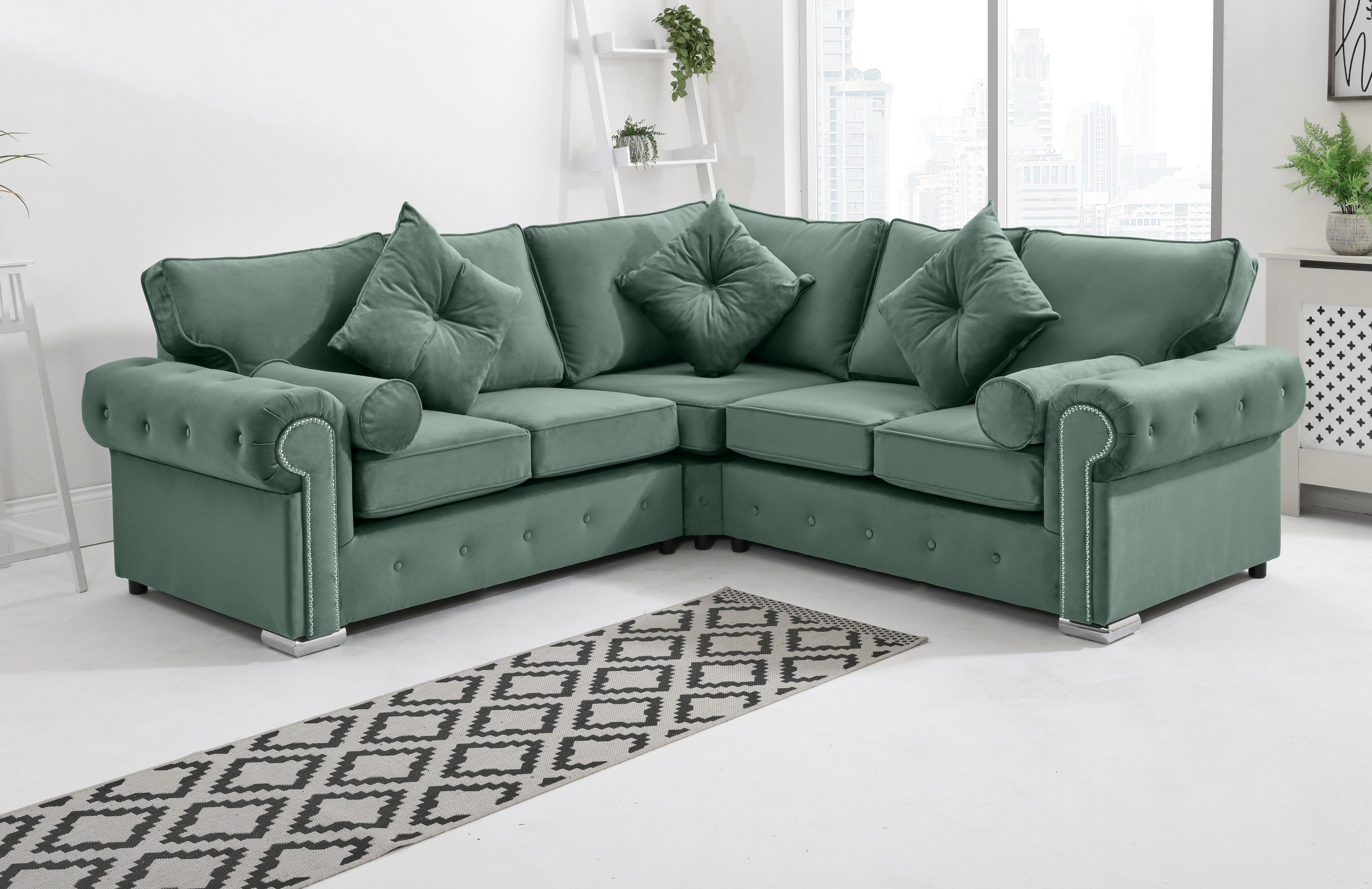 Vienna Corner Fullback + Extra Cushions