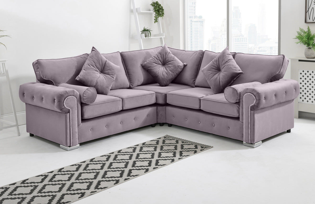 Vienna Corner Fullback + Extra Cushions
