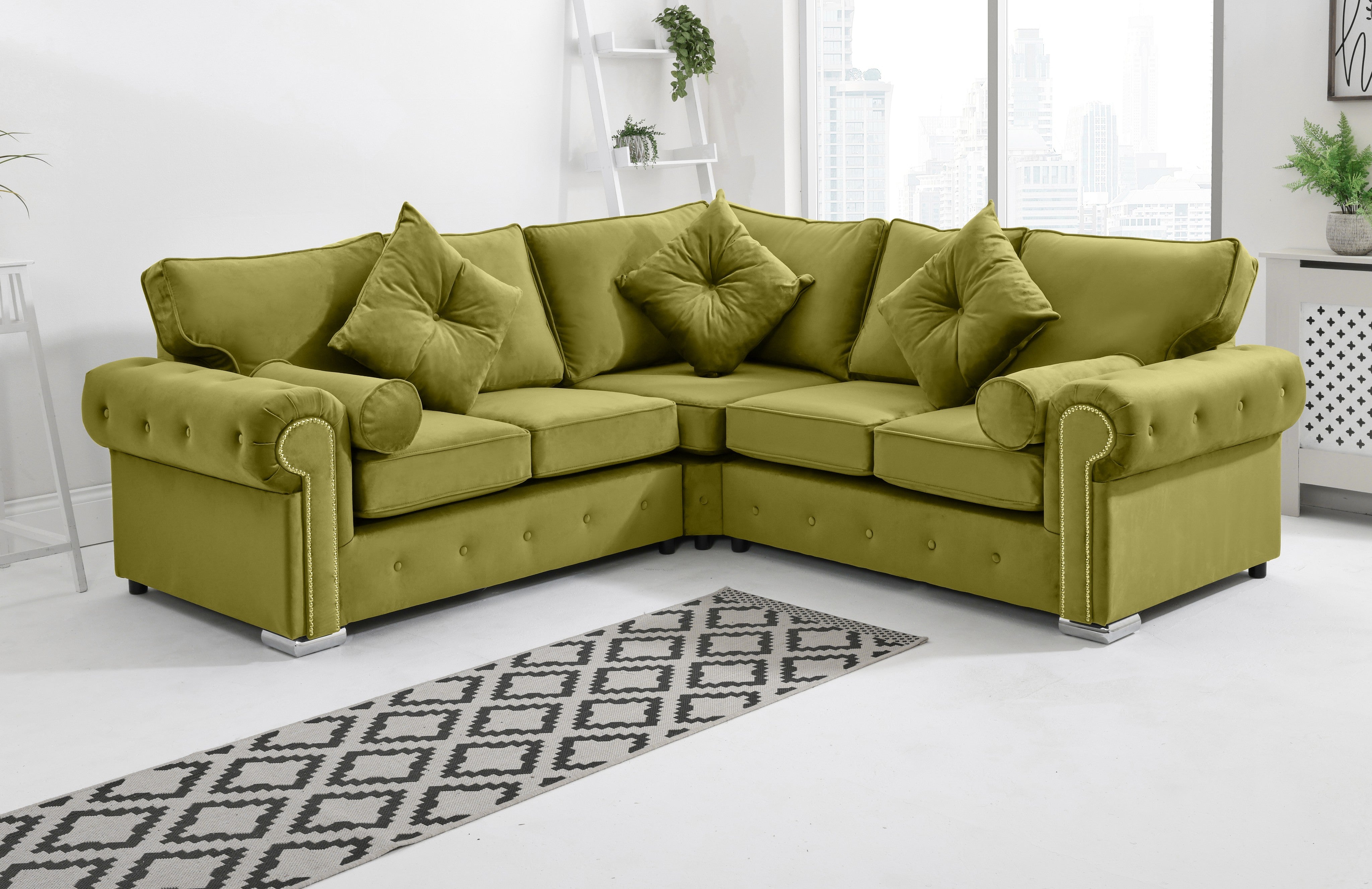 Vienna Corner Fullback + Extra Cushions