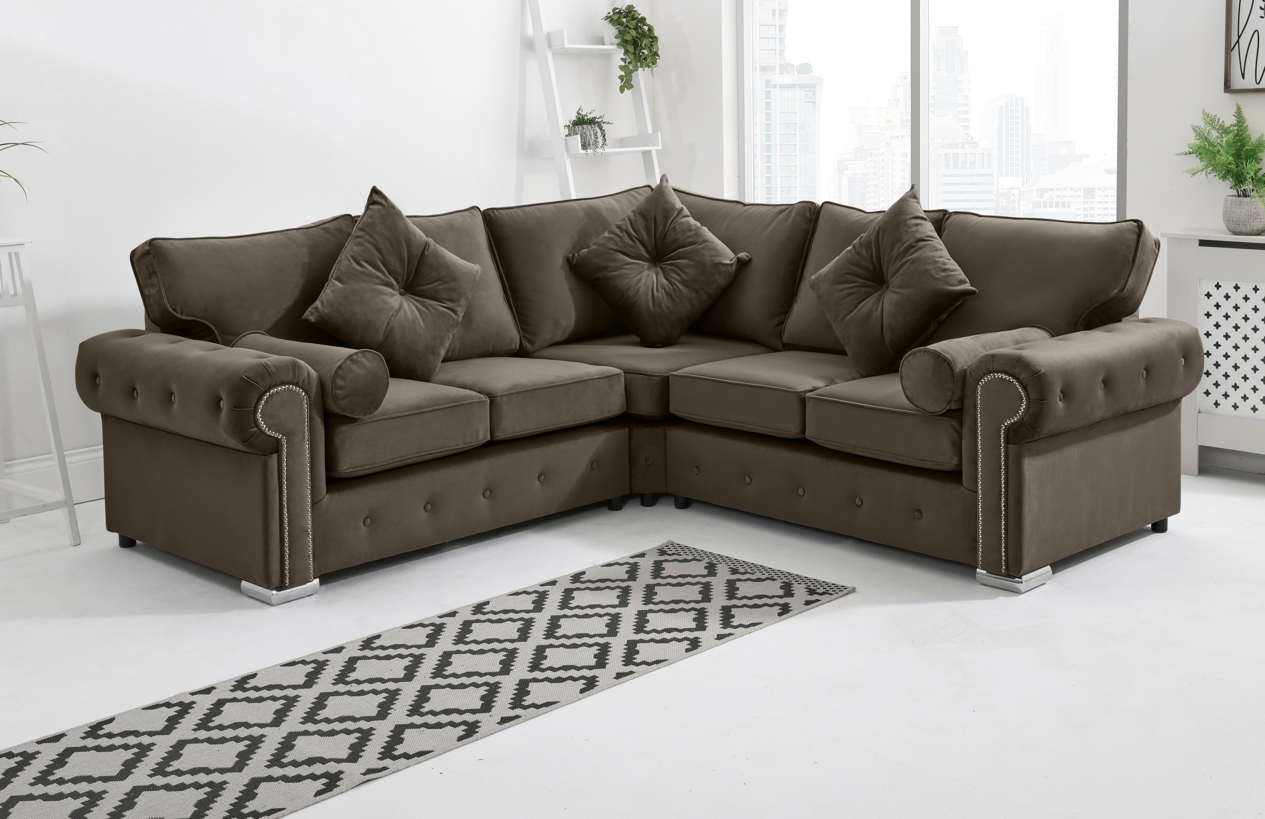 Vienna Corner Fullback + Extra Cushions