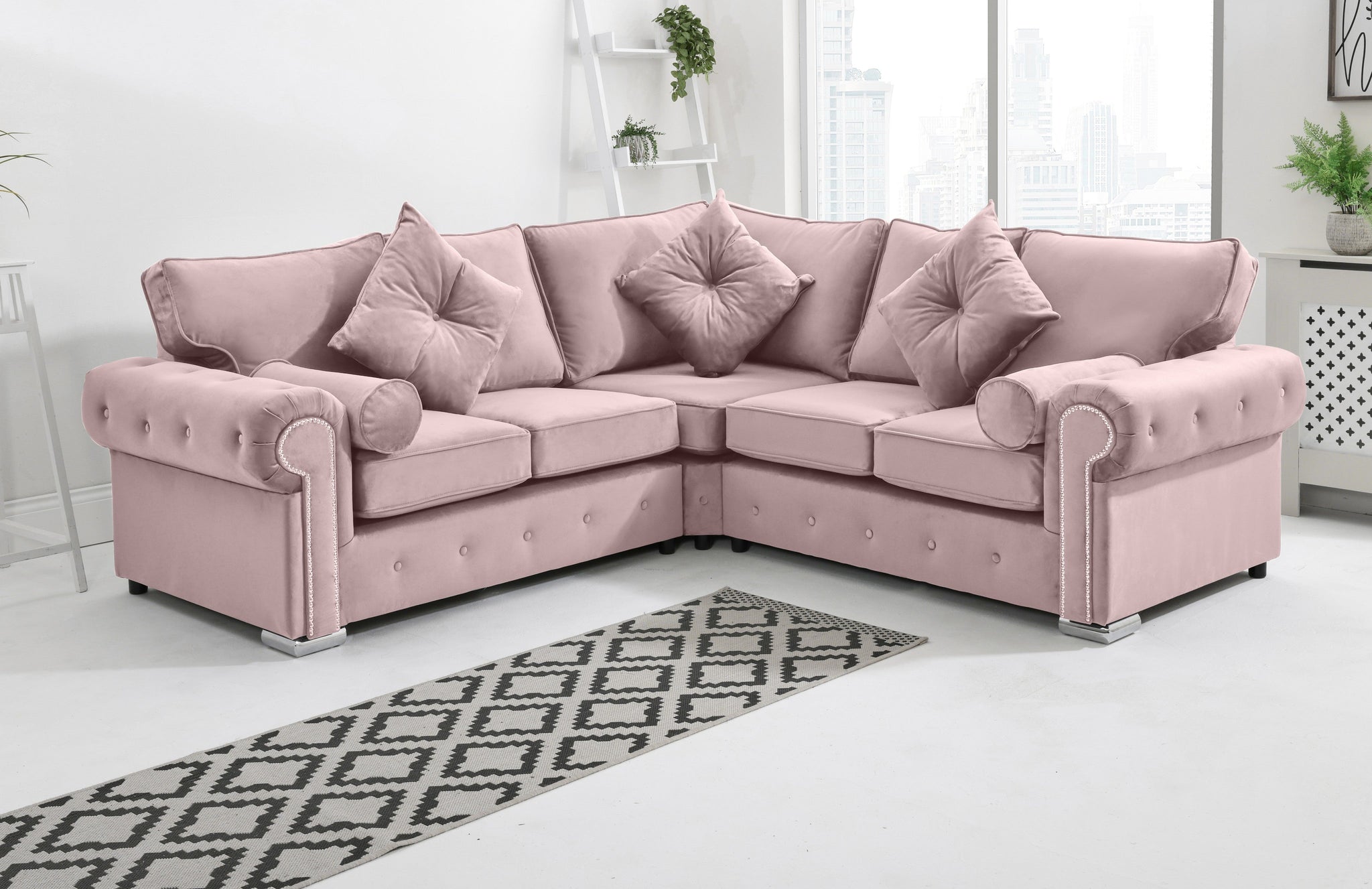 Vienna Corner Fullback + Extra Cushions