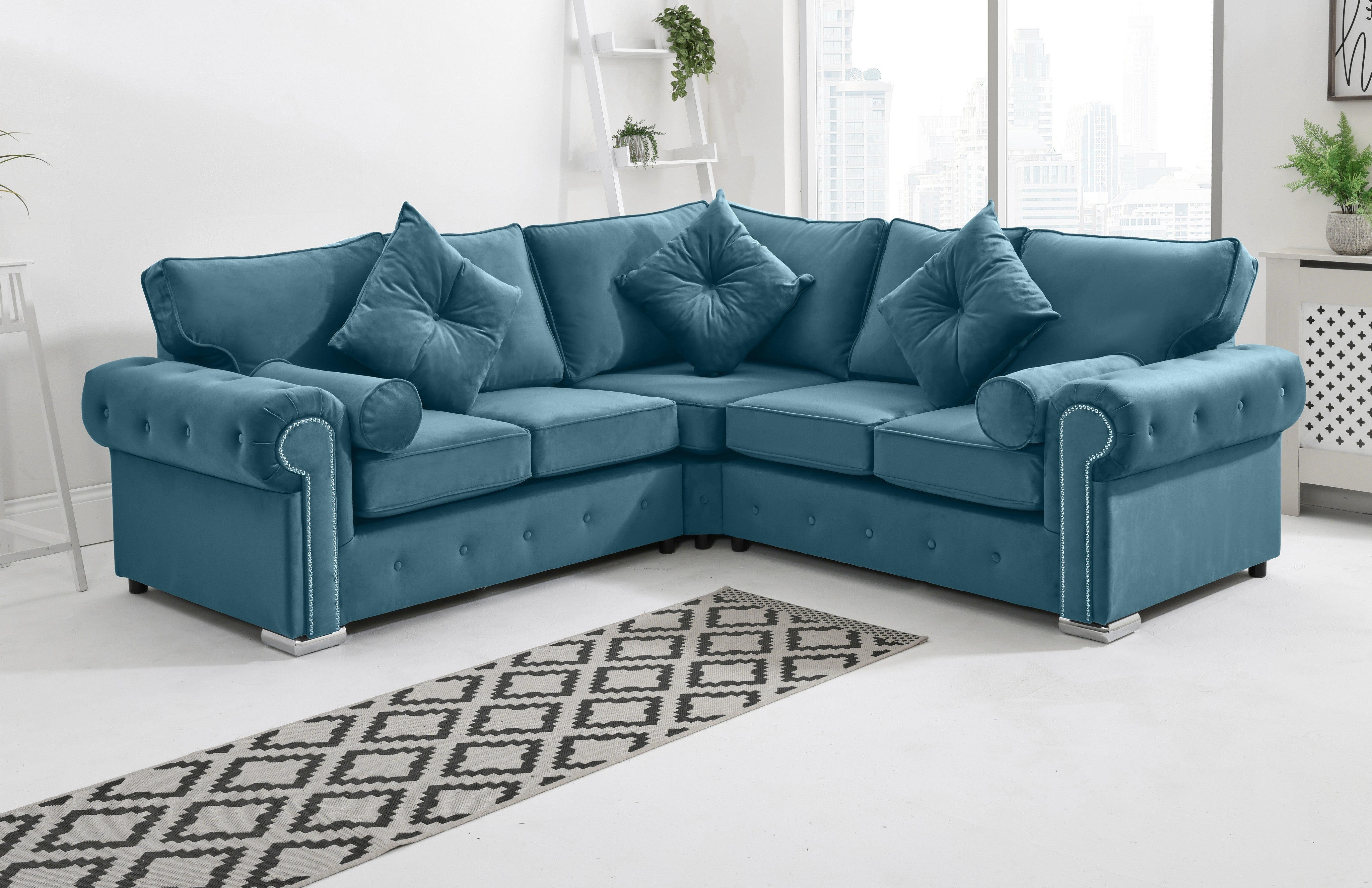 Vienna Corner Fullback + Extra Cushions