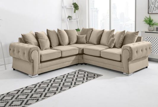 Victoria Plush Corner Scatterback