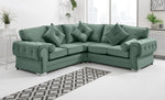 Victoria Plush Corner Fullback + Extra Cushions